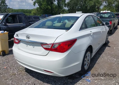 2012 Hyundai Sonata Gls from USA, damaged, VIN 5NPEB4ACXCH477977
